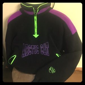 Vintage Arctic Cat Snowmobile Sweater